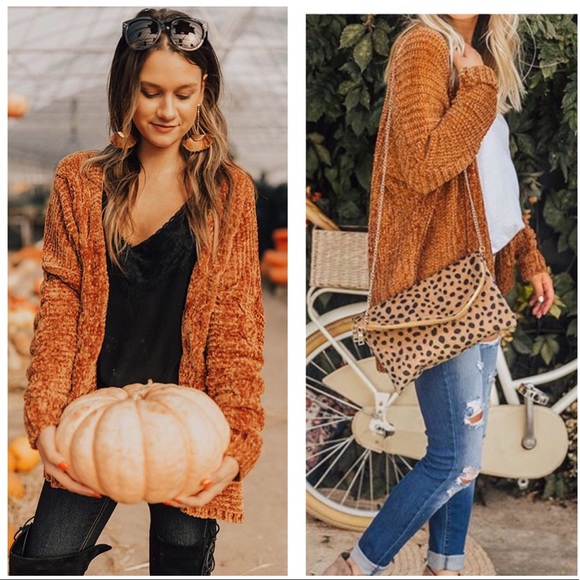 CORY- Cozy Open Front Drop Hem Cardigan - Picture 2 of 6